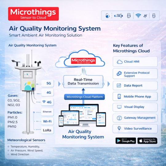 Air Quality Monitoring System (AQMS)