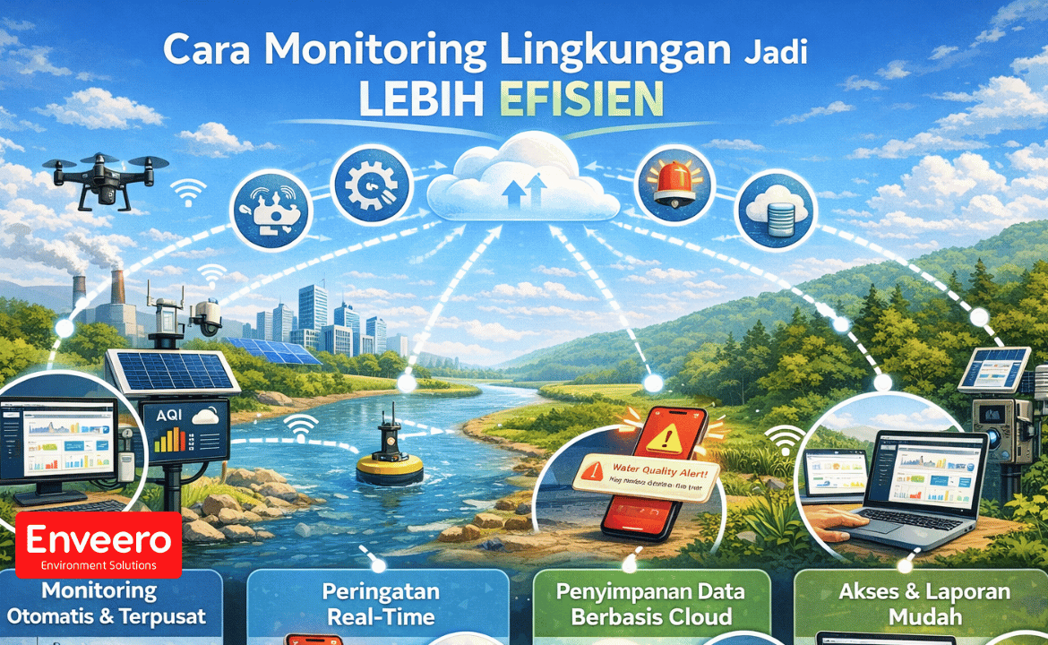 Cara Monitoring Lingkungan Jadi Lebih Efisien