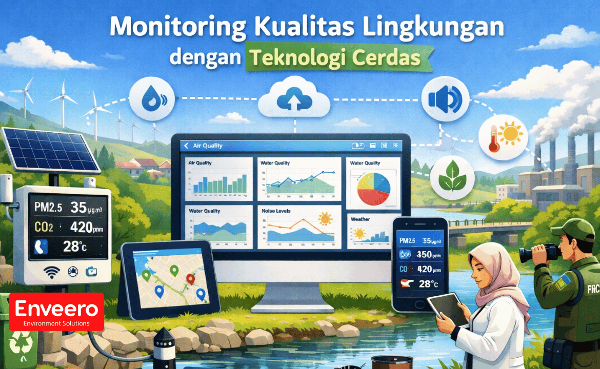 Monitoring Kualitas Lingkungan dengan Teknologi Cerdas