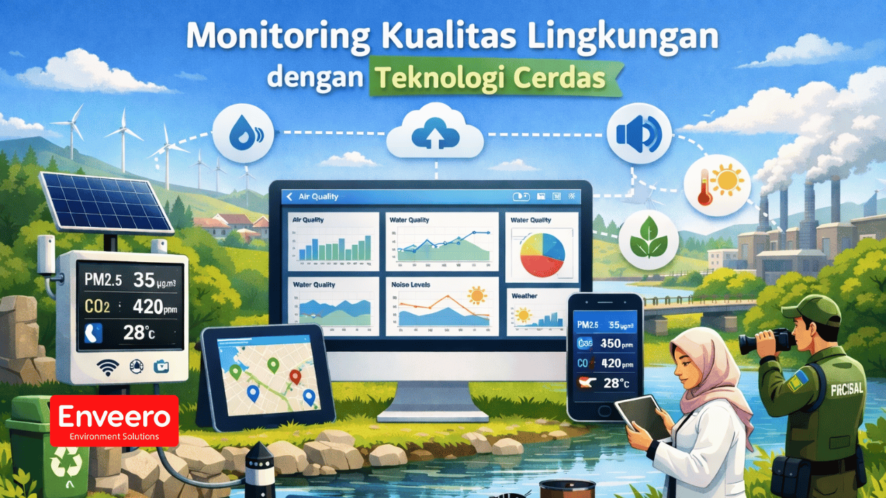 Monitoring Kualitas Lingkungan dengan Teknologi Cerdas