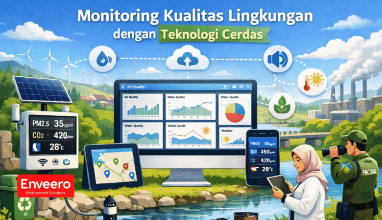 Monitoring Kualitas Lingkungan dengan Teknologi Cerdas
