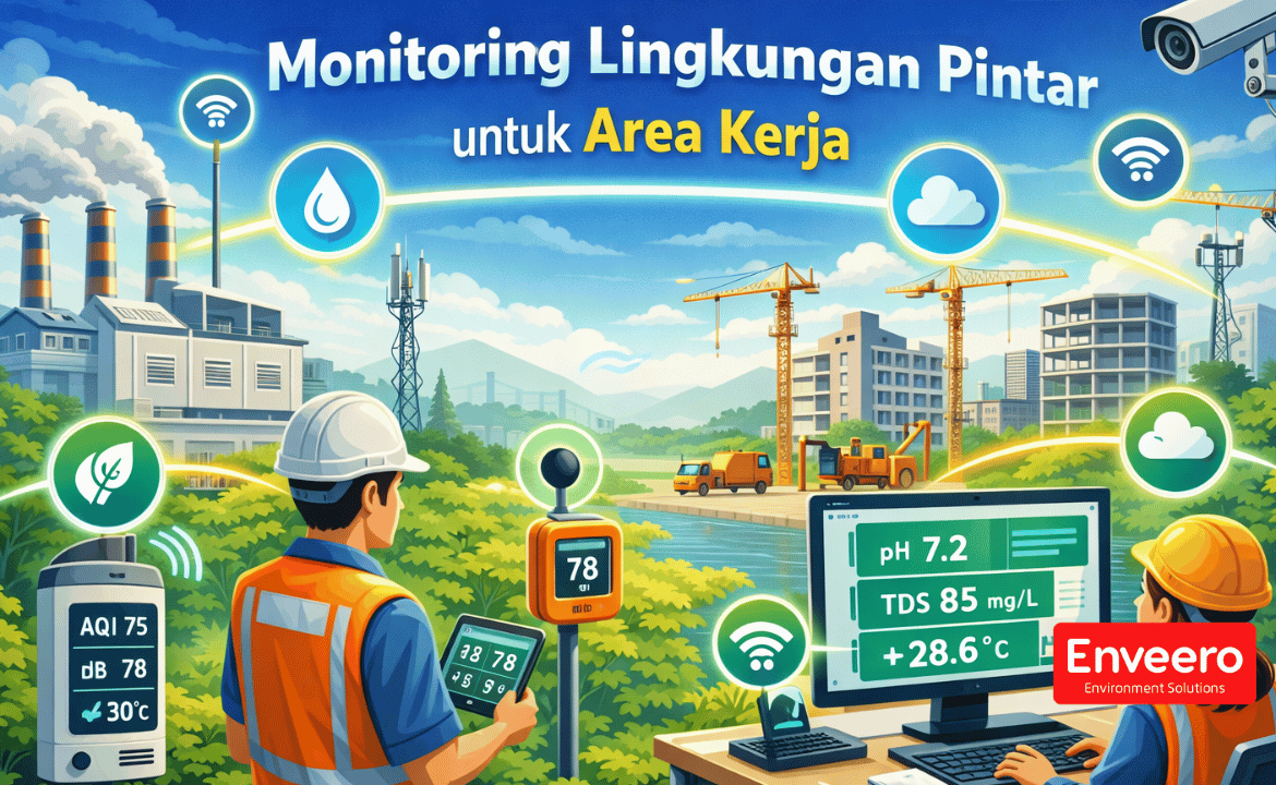 Monitoring Lingkungan Pintar untuk Area Kerja