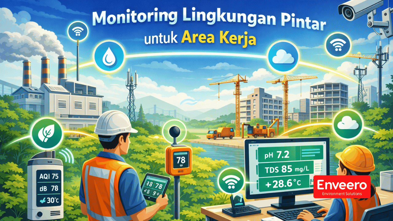Monitoring Lingkungan Pintar untuk Area Kerja