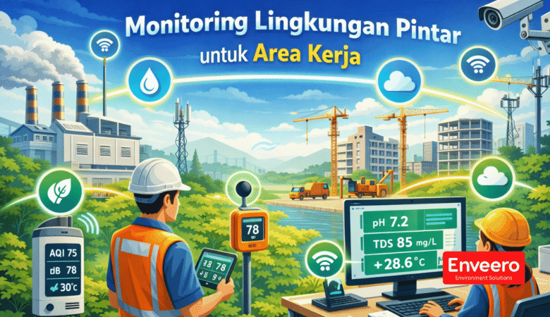 Monitoring Lingkungan Pintar untuk Area Kerja