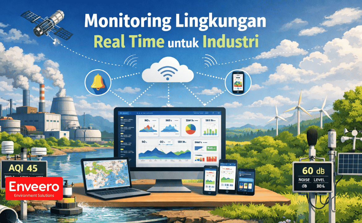 Monitoring Lingkungan Real Time untuk Industri