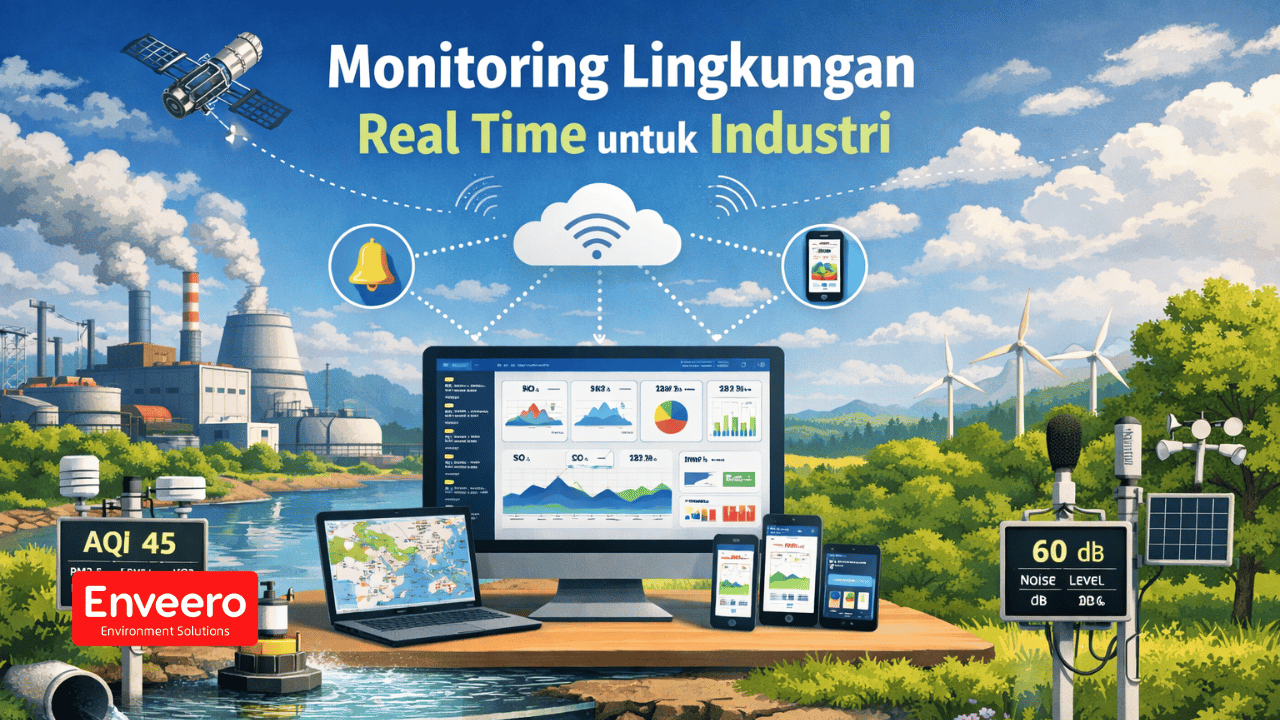 Monitoring Lingkungan Real Time untuk Industri