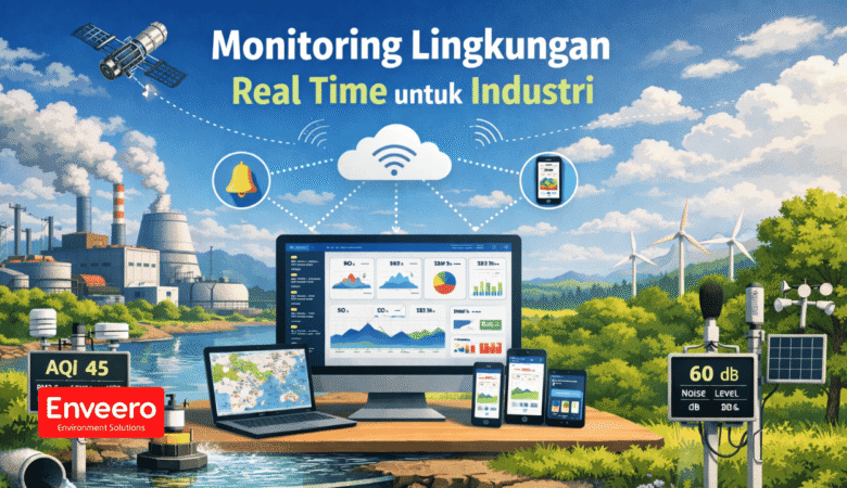 Monitoring Lingkungan Real Time untuk Industri