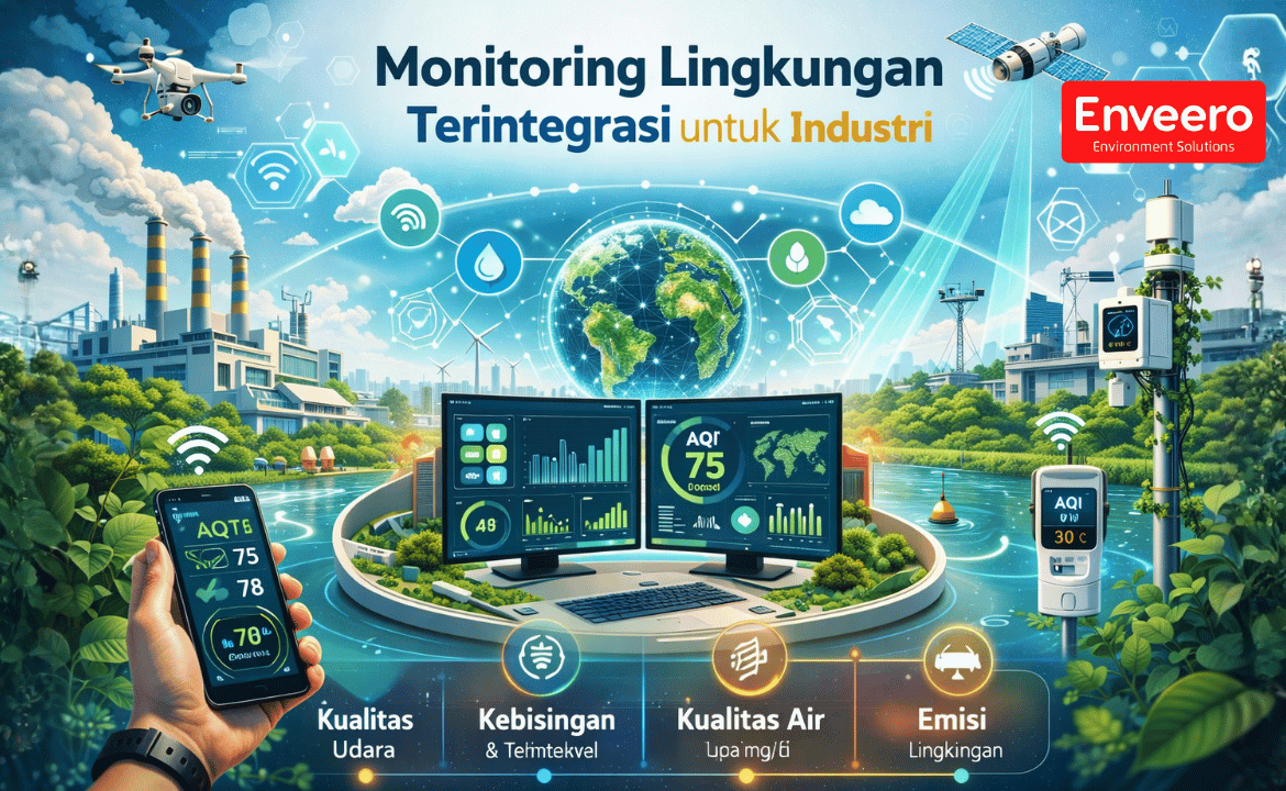 Monitoring Lingkungan Terintegrasi untuk Industri