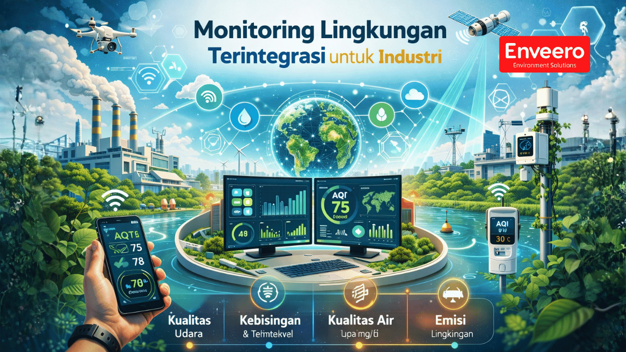 Monitoring Lingkungan Terintegrasi untuk Industri