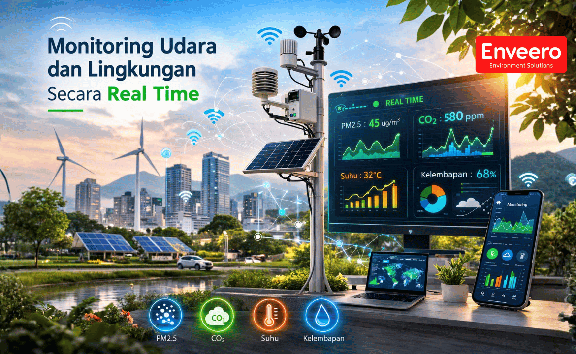 Monitoring Udara dan Lingkungan Secara Real Time