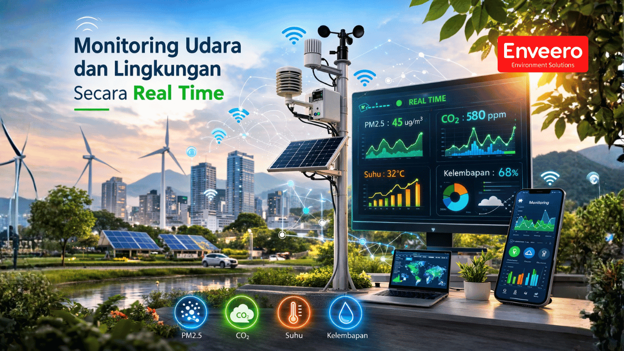 Monitoring Udara dan Lingkungan Secara Real Time