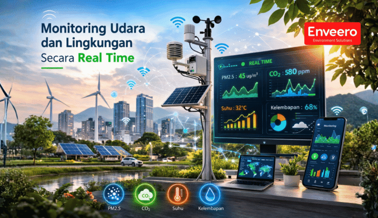 Monitoring Udara dan Lingkungan Secara Real Time