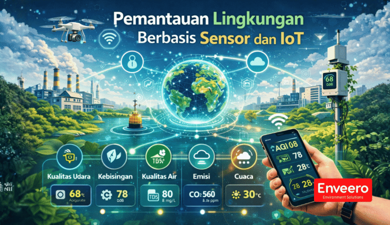 Pemantauan Lingkungan Berbasis Sensor dan IoT