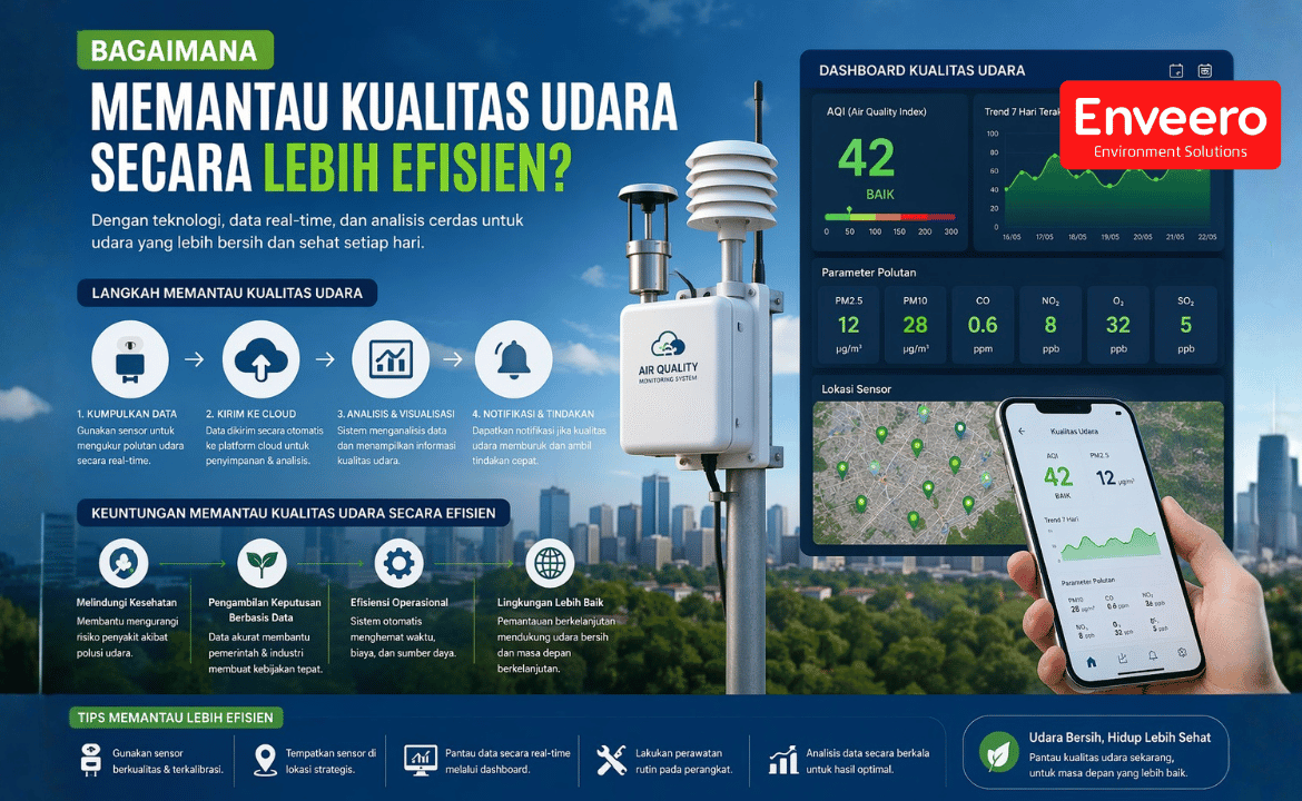 Bagaimana Memantau Kualitas Udara Secara Lebih Efisien