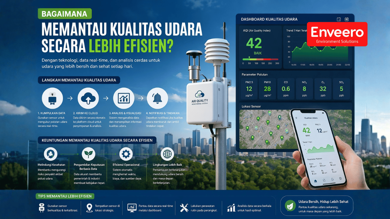 Bagaimana Memantau Kualitas Udara Secara Lebih Efisien