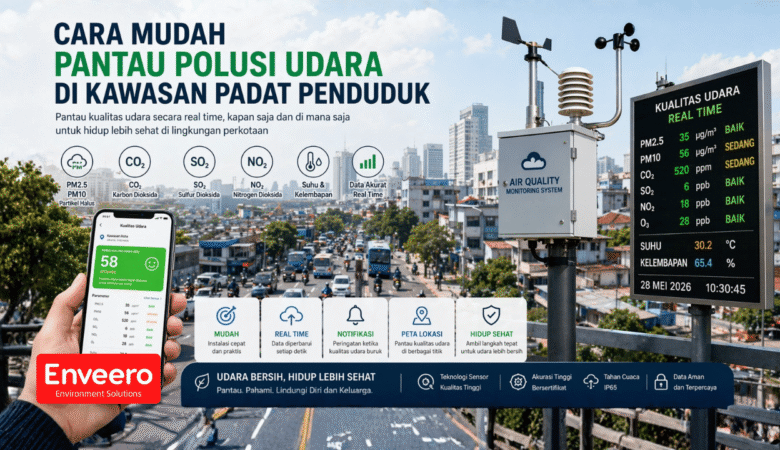 Cara Mudah Pantau Polusi Udara di Kawasan Padat Penduduk