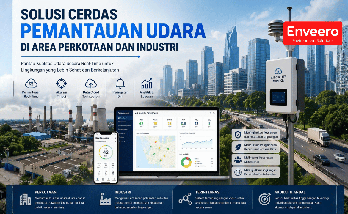 Solusi Cerdas Pemantauan Udara di Area Perkotaan dan Industri