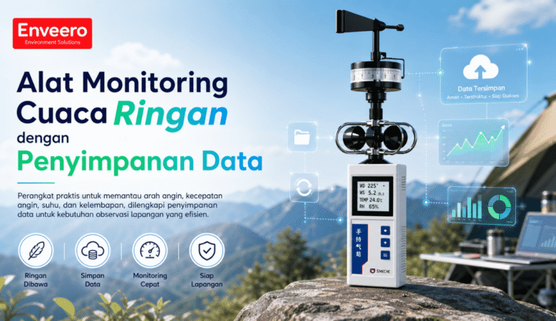 Alat Monitoring Cuaca Ringan dengan Penyimpanan Data