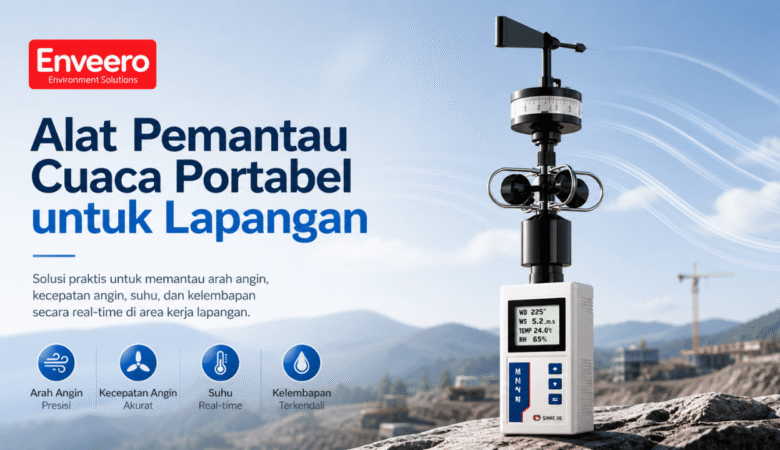 Alat Pemantau Cuaca Portabel untuk Lapangan