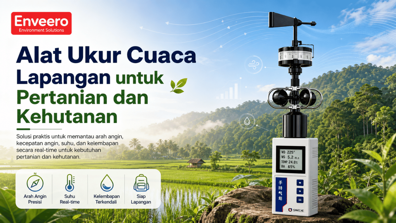 Alat Ukur Cuaca Lapangan untuk Pertanian dan Kehutanan
