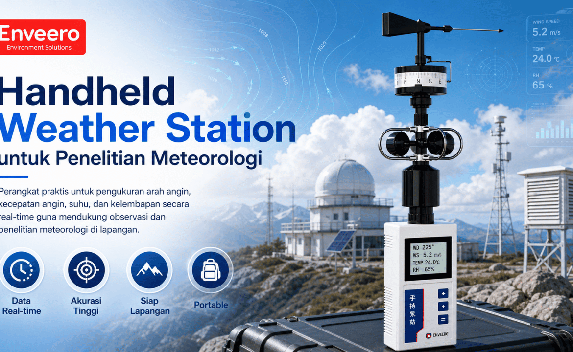 Handheld Weather Station untuk Penelitian Meteorologi