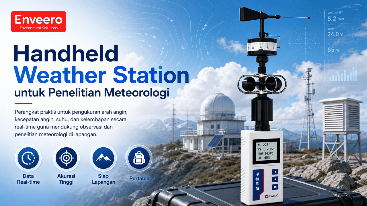 Handheld Weather Station untuk Penelitian Meteorologi