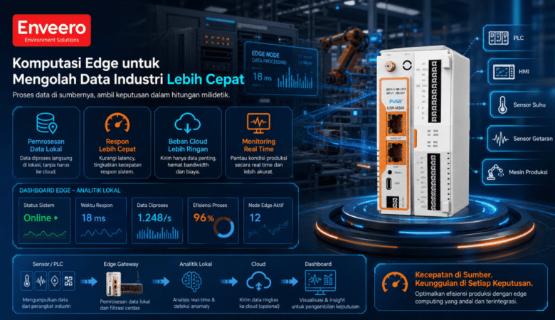 Komputasi Edge untuk Mengolah Data Industri Lebih Cepat