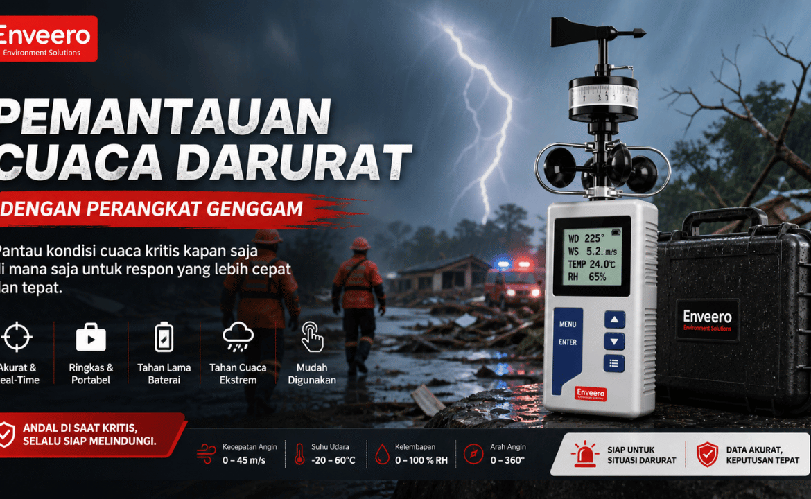 Pemantauan Cuaca Darurat dengan Perangkat Genggam
