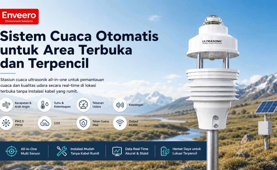Sistem Cuaca Otomatis untuk Area Terbuka dan Terpencil