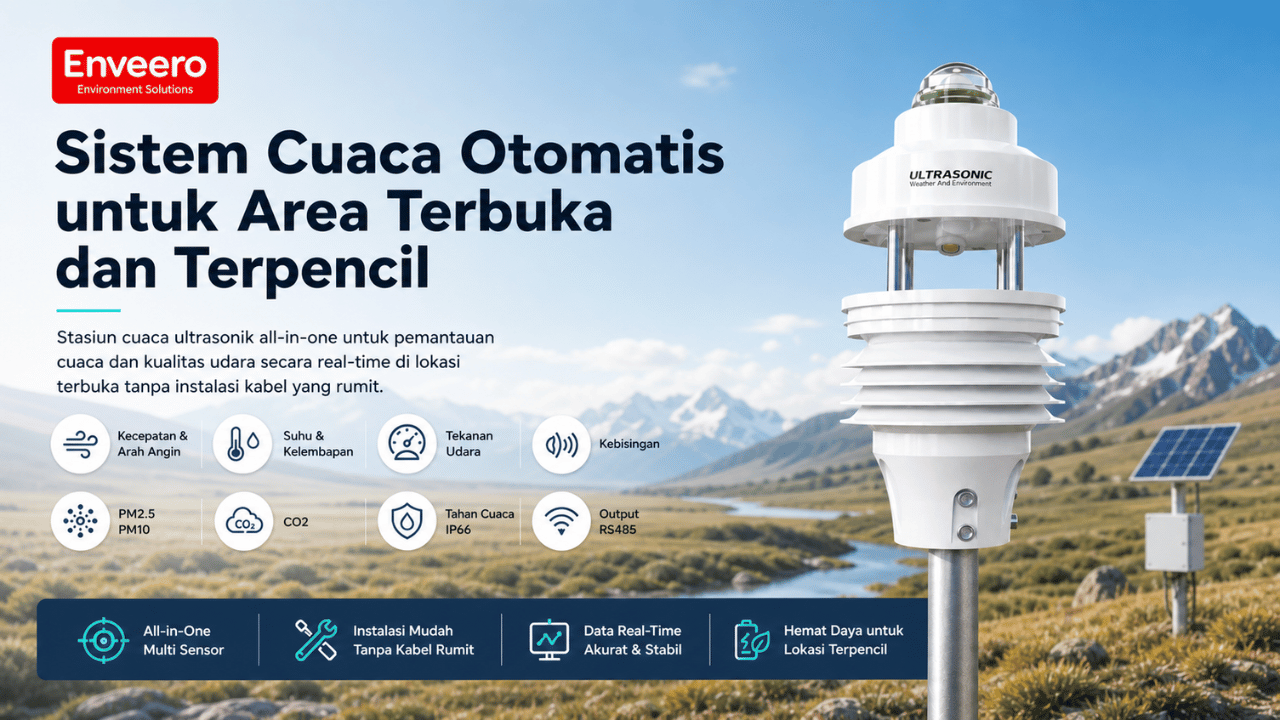 Sistem Cuaca Otomatis untuk Area Terbuka dan Terpencil