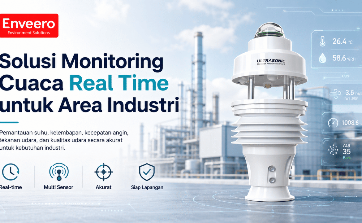 Solusi Monitoring Cuaca Real Time untuk Area Industri