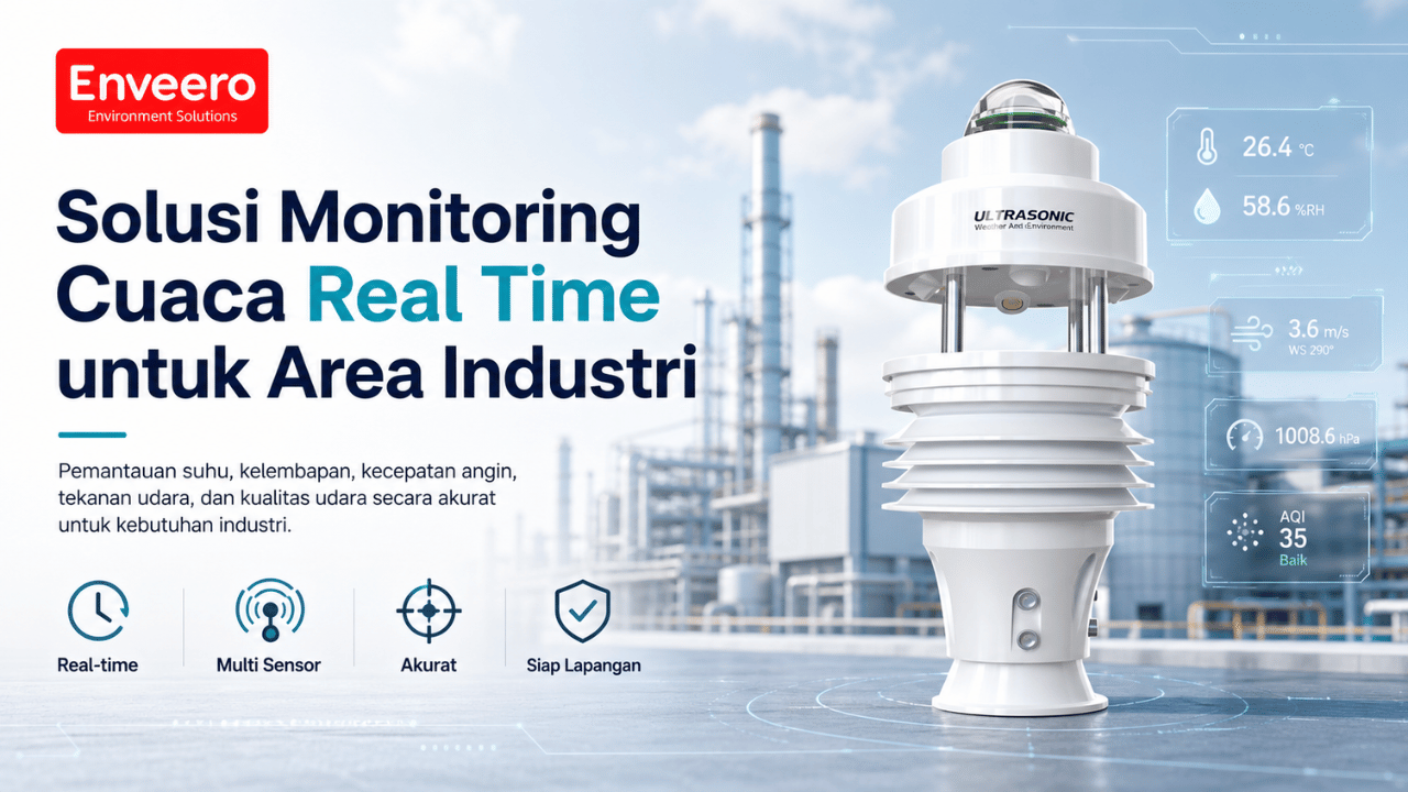 Solusi Monitoring Cuaca Real Time untuk Area Industri