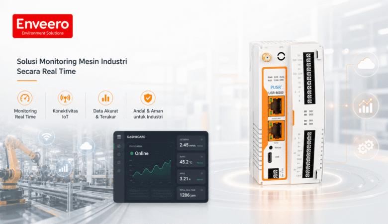 Solusi Monitoring Mesin Industri Secara Real Time