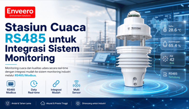 Stasiun Cuaca RS485 untuk Integrasi Sistem Monitoring