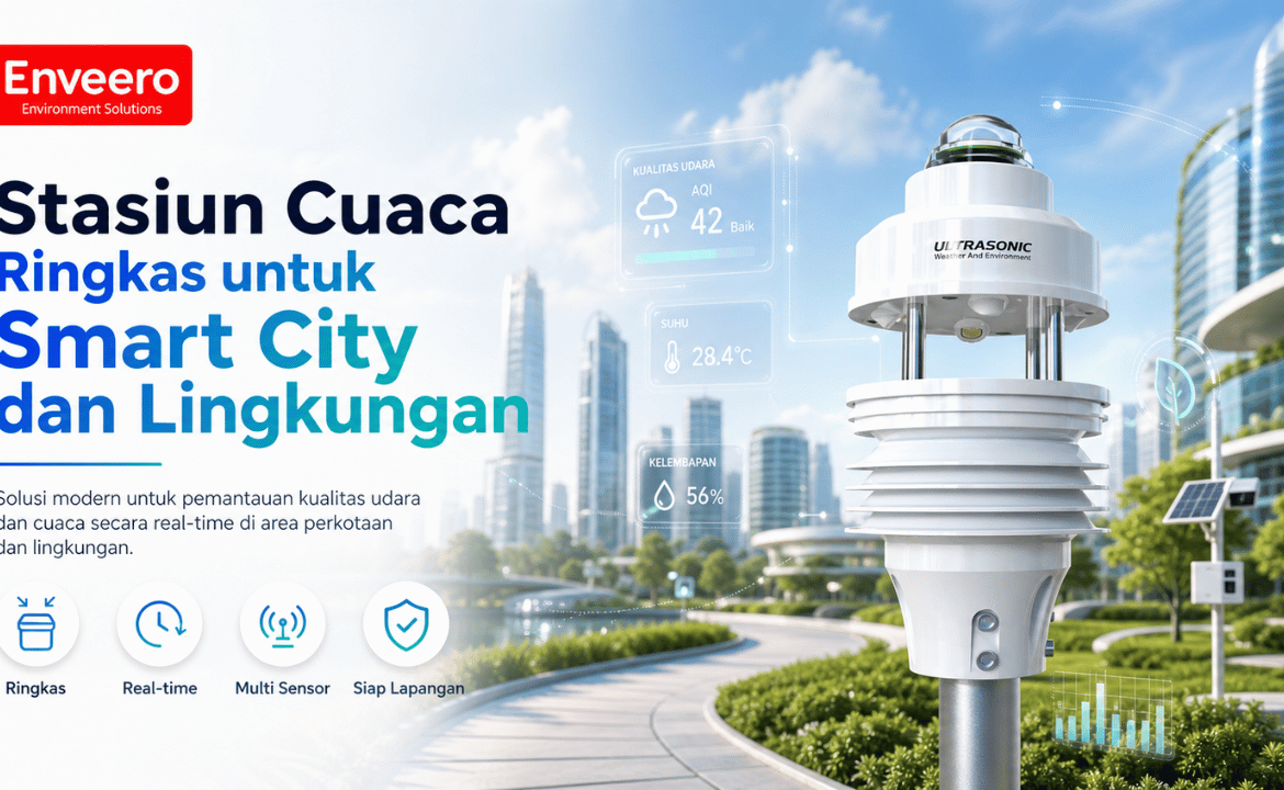 Stasiun Cuaca Ringkas untuk Smart City dan Lingkungan