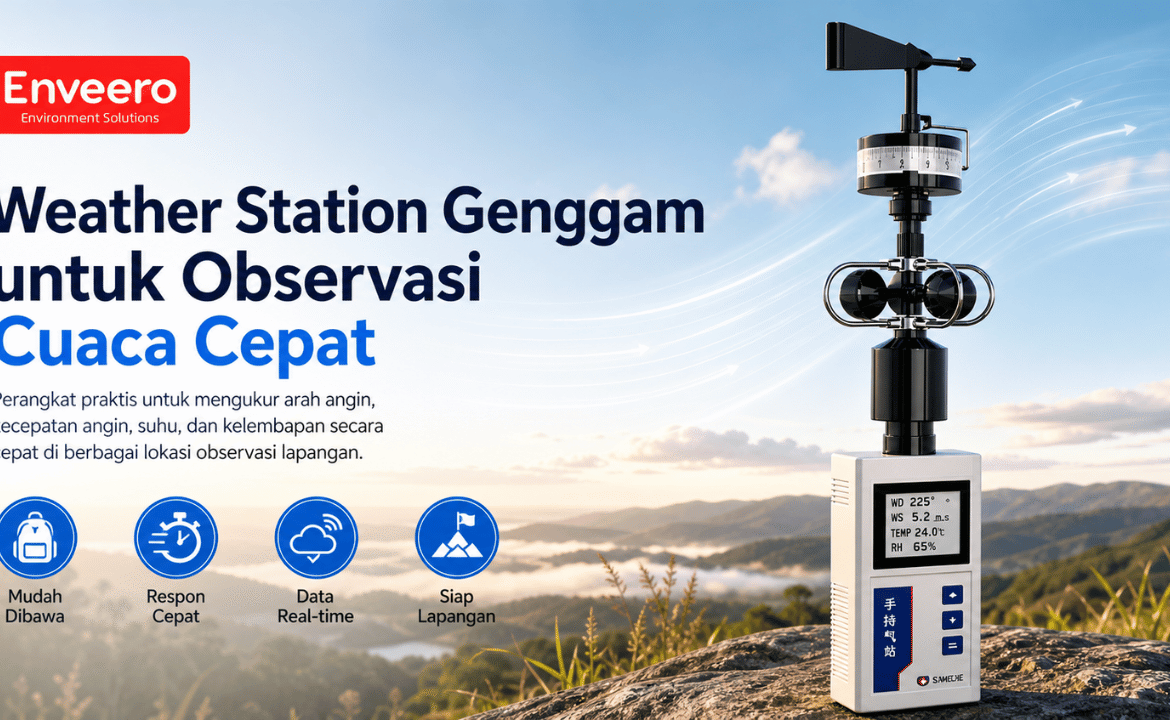 Weather Station Genggam untuk Observasi Cuaca Cepat
