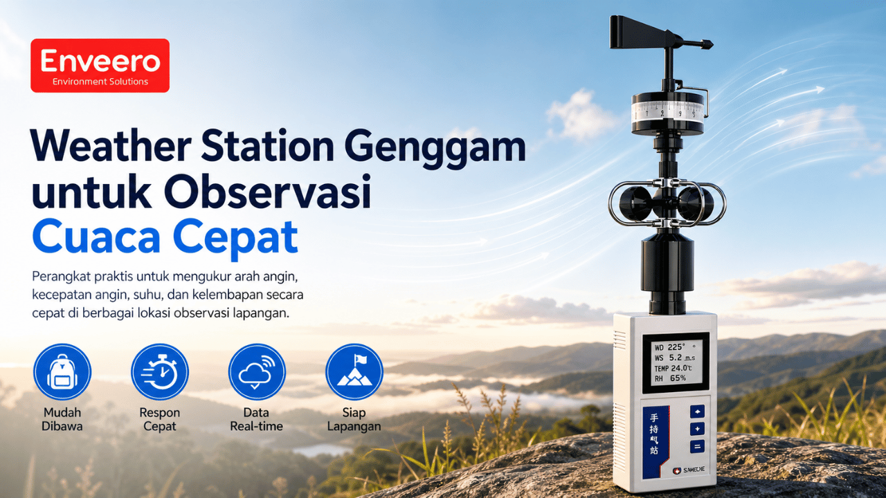 Weather Station Genggam untuk Observasi Cuaca Cepat
