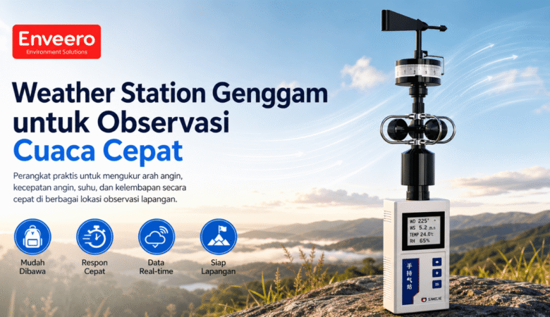 Weather Station Genggam untuk Observasi Cuaca Cepat
