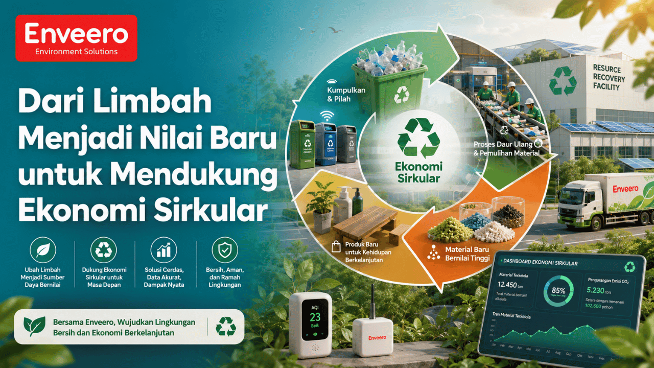 Dari Limbah Menjadi Nilai Baru untuk Mendukung Ekonomi Sirkular