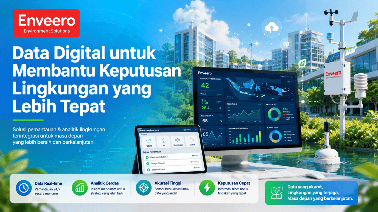 Data Digital untuk Membantu Keputusan Lingkungan yang Lebih Tepat