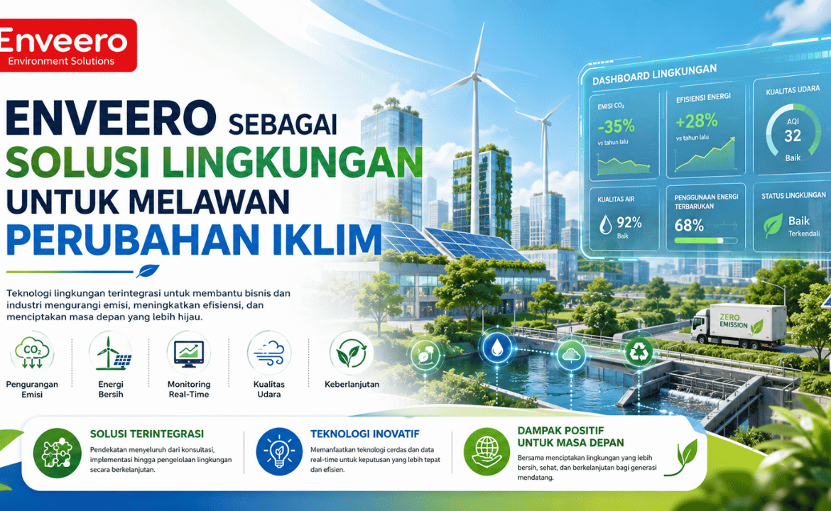 Enveero sebagai Solusi Lingkungan untuk Melawan Perubahan Iklim