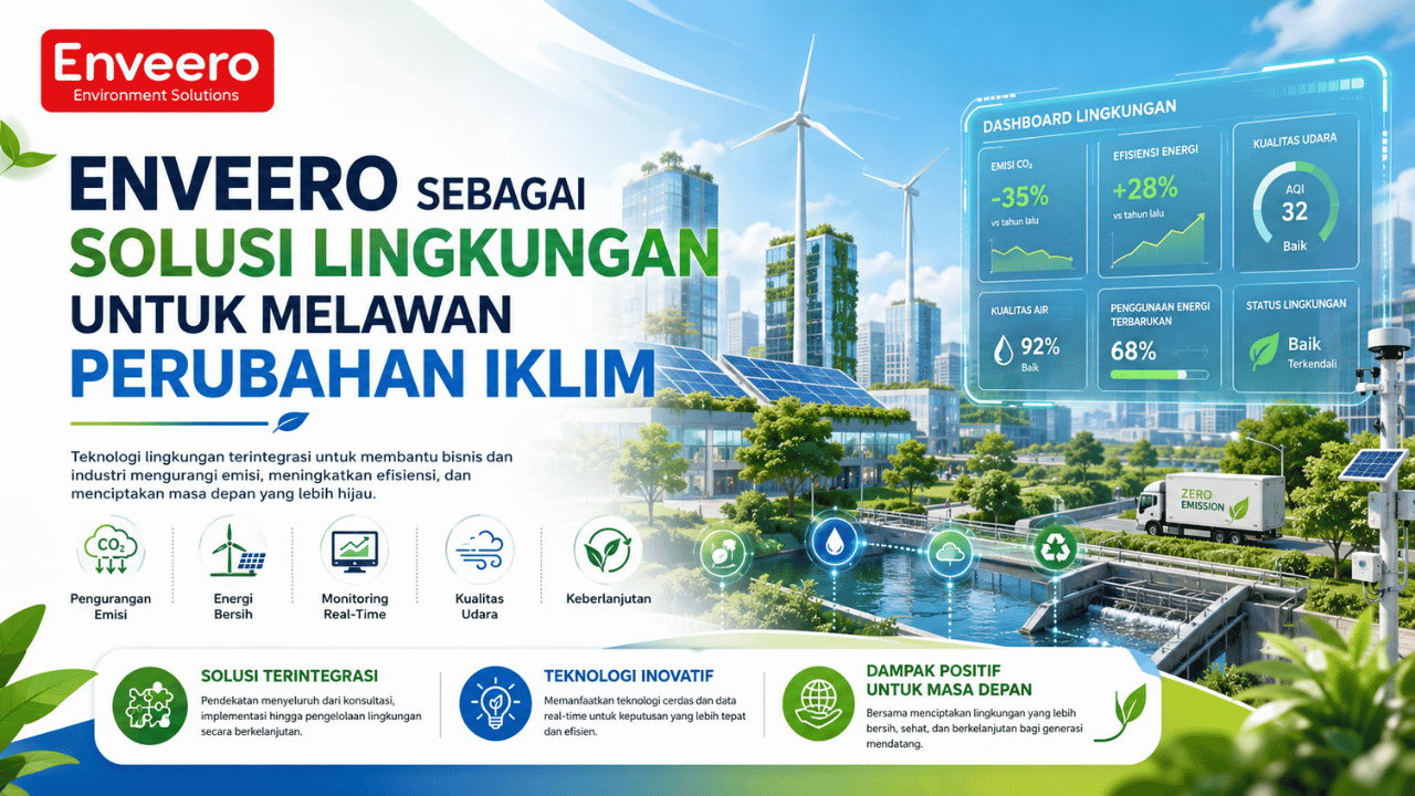 Enveero sebagai Solusi Lingkungan untuk Melawan Perubahan Iklim