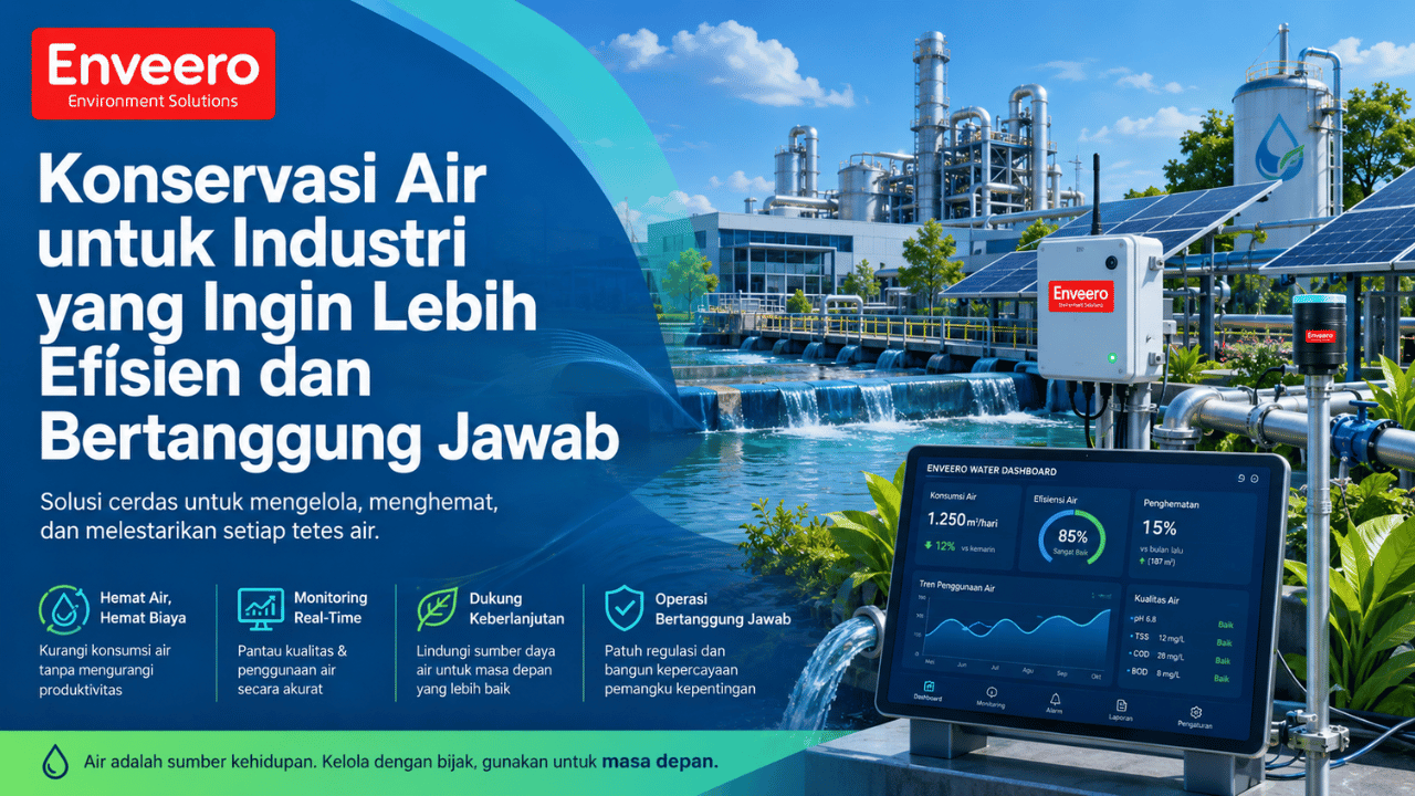 Konservasi Air untuk Industri yang Ingin Lebih Efisien