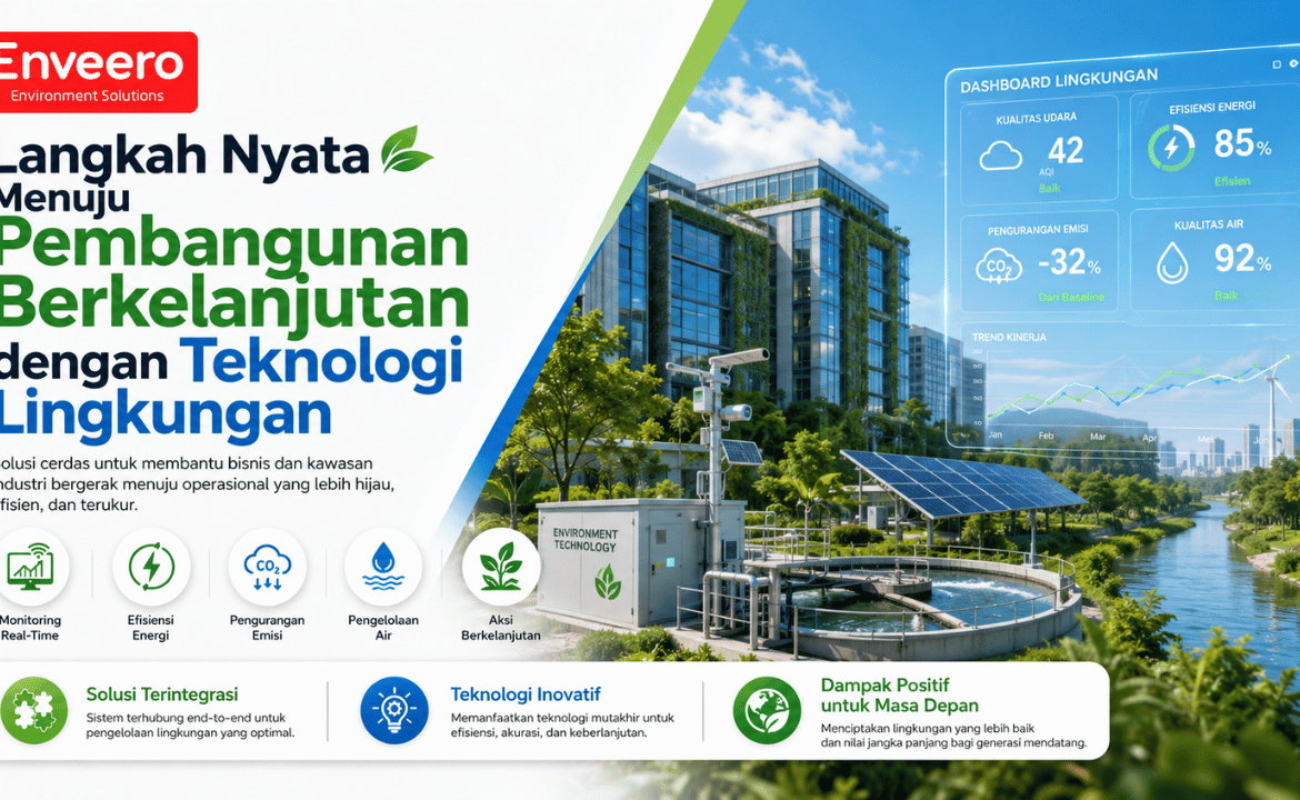 Langkah Nyata Menuju Pembangunan Berkelanjutan dengan Teknologi Lingkungan
