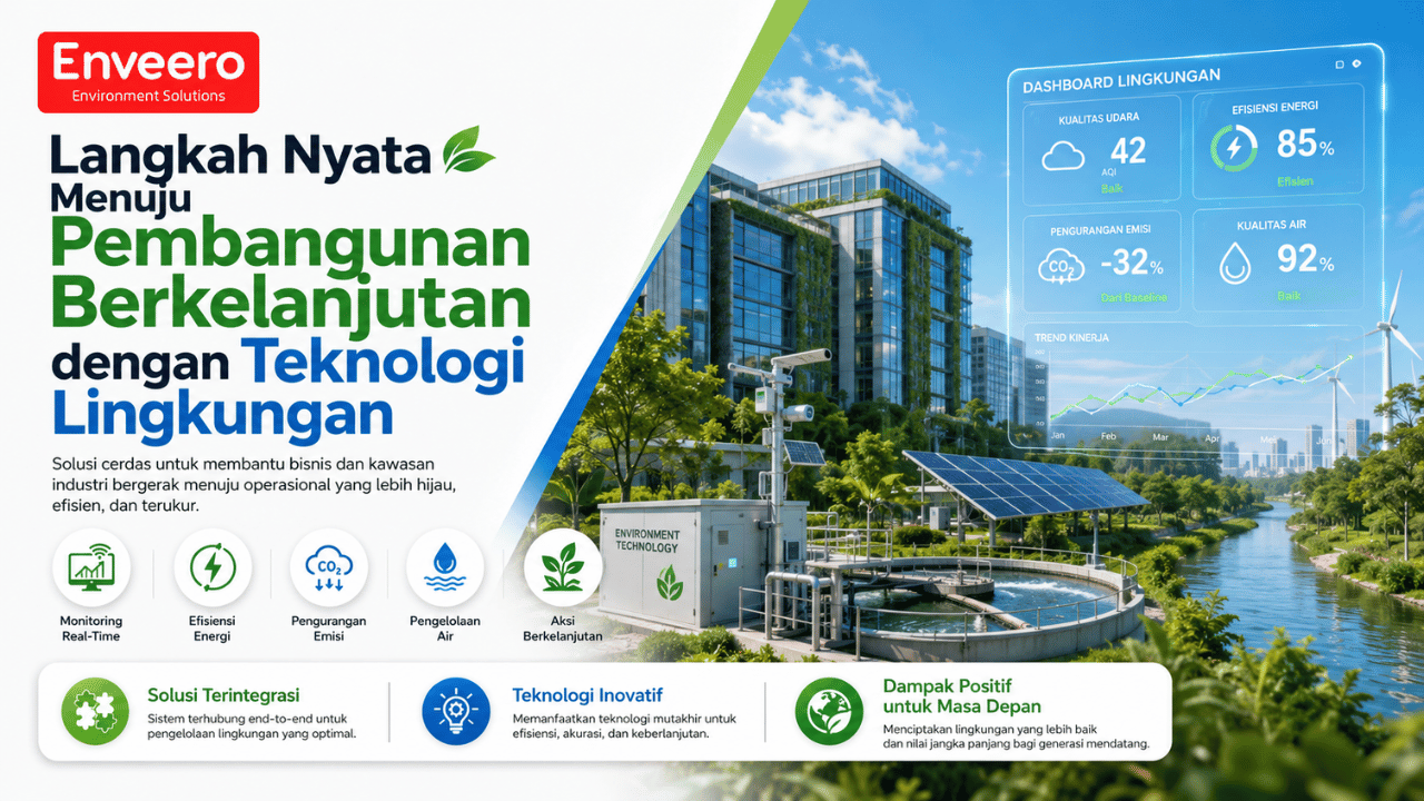 Langkah Nyata Menuju Pembangunan Berkelanjutan dengan Teknologi Lingkungan