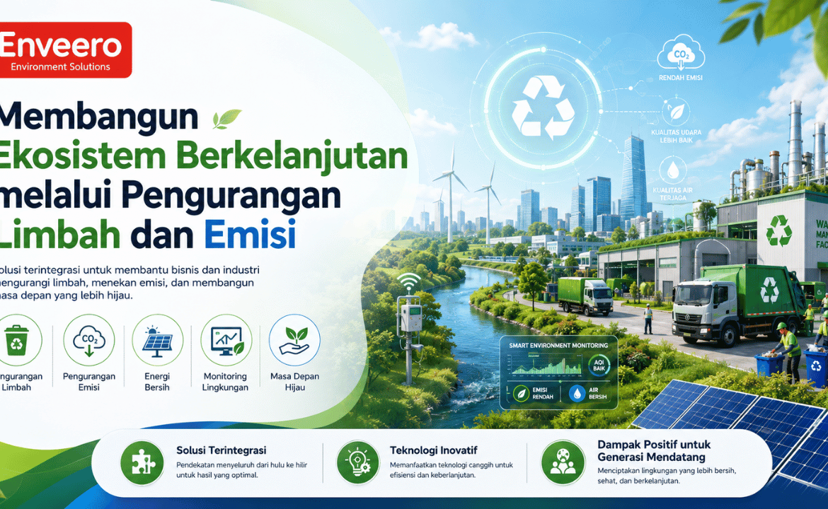 Membangun Ekosistem Berkelanjutan melalui Pengurangan Limbah dan Emisi