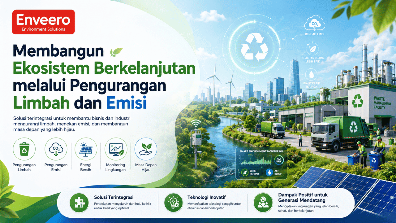 Membangun Ekosistem Berkelanjutan melalui Pengurangan Limbah dan Emisi