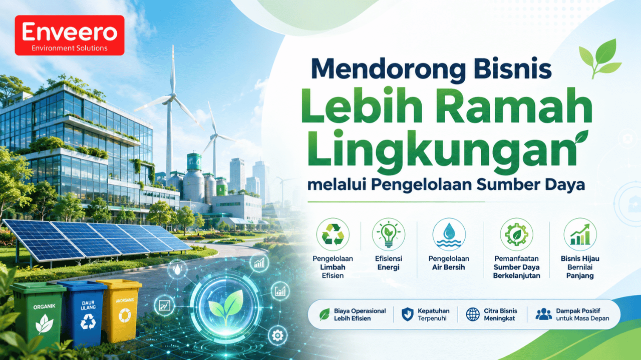 Mendorong Bisnis Lebih Ramah Lingkungan melalui Pengelolaan Sumber Daya