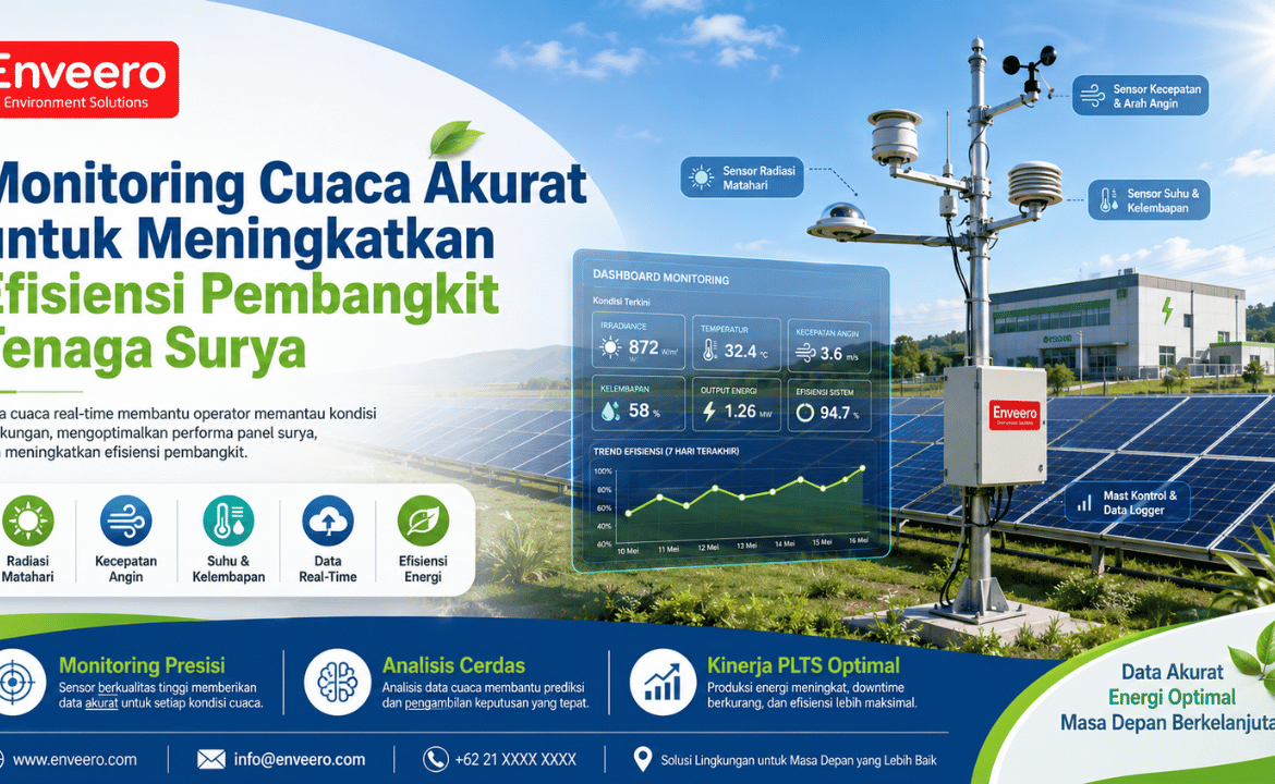 Monitoring Cuaca Akurat untuk Meningkatkan Efisiensi Pembangkit Tenaga Surya