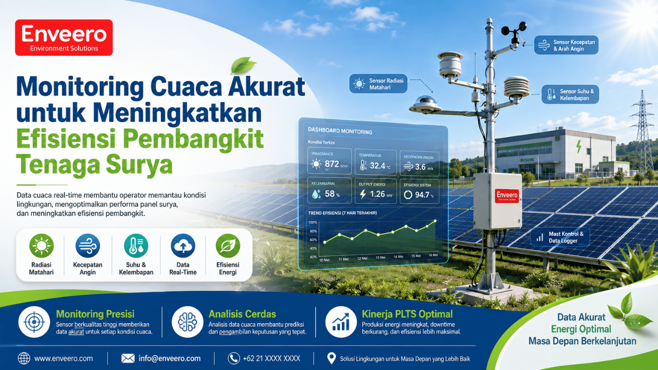Monitoring Cuaca Akurat untuk Meningkatkan Efisiensi Pembangkit Tenaga Surya